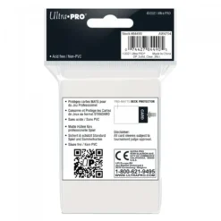 Ultra Pro: PRO-Matte 50ct Standard Deck Protector sleeves: Clear (66 x 91 mm)