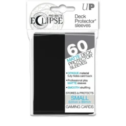Ultra Pro: Pro-Matte Eclipse Small Deck Protector sleeves - Black (60)