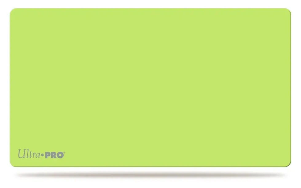 Ultra Pro: Solid Lime Green Playmat
