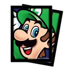 Ultra Pro: Super Mario - Luigi Standard Deck Protector Sleeves (65 st)