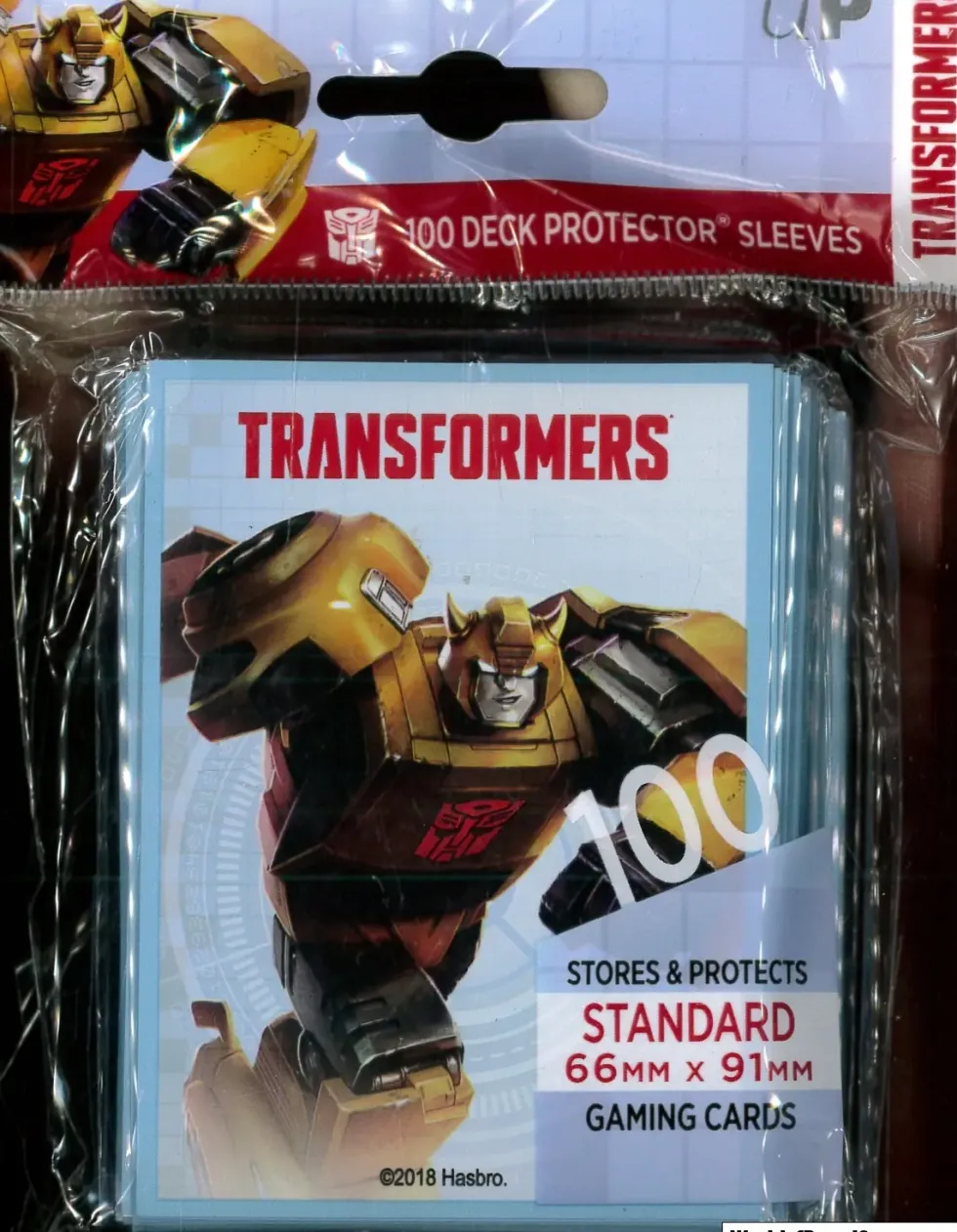 Ultra Pro: Transformers Bumblebee Deck Protector sleeve 100ct (66 x 91 mm)