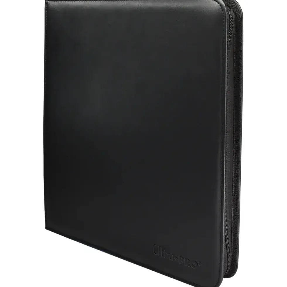 Ultra Pro: Vivid 12-Pocket Zippered PRO-Binder - Black (480)
