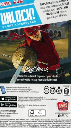 Unlock! Short Adventures - Red Mask