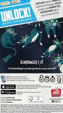 Unlock! Short Adventures - Schrödingers Cat
