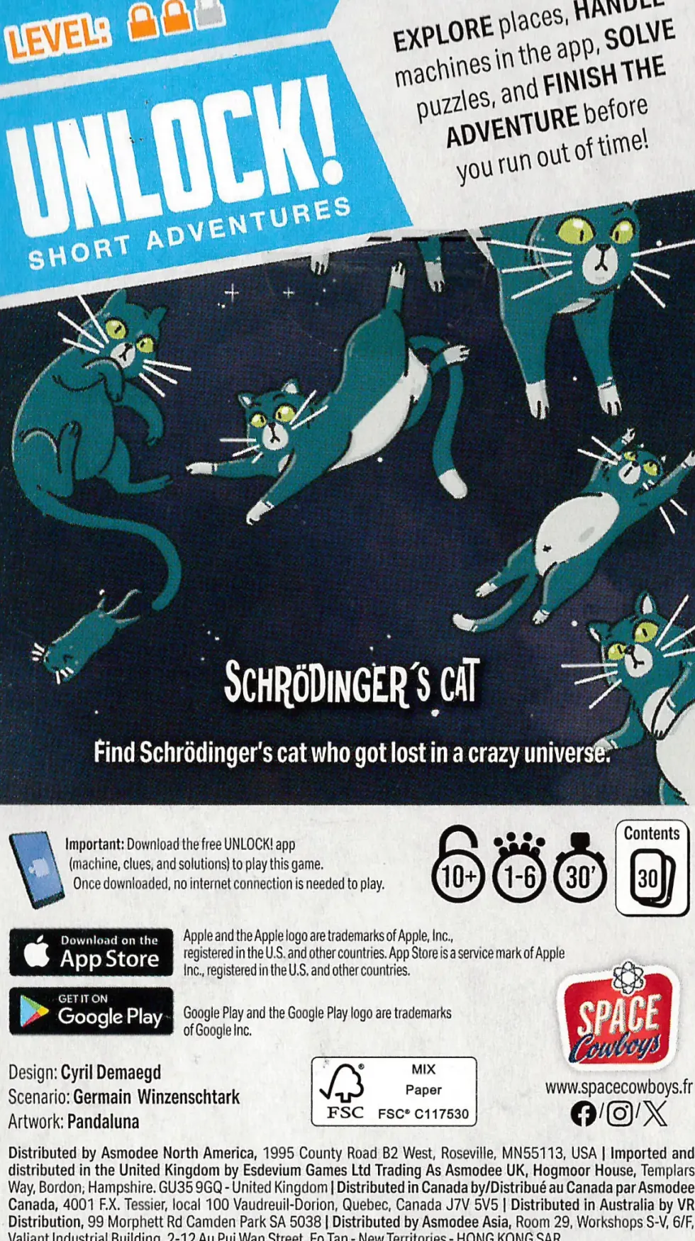 Unlock! Short Adventures - Schrödingers Cat