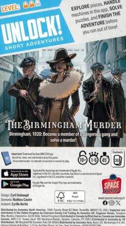 Unlock! Short Adventures - The Birmingham Murder