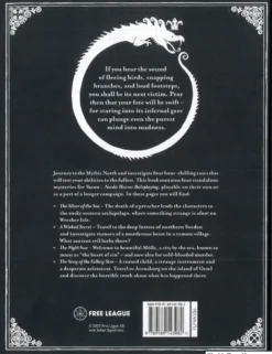Vaesen Nordic Horror RPG: A Wicked Secret and Other Mysteries