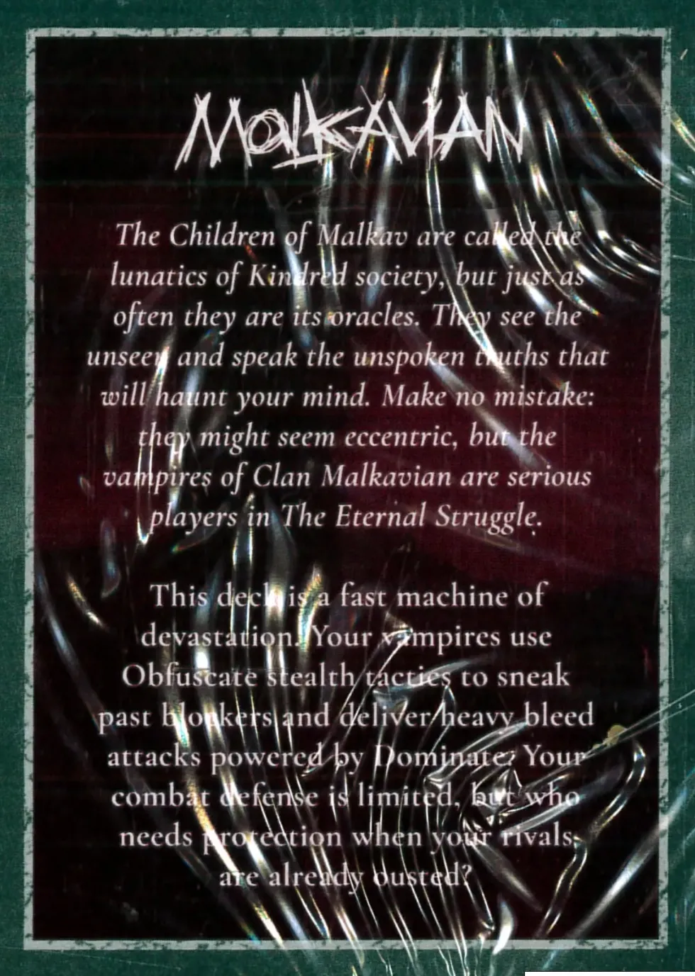 Vampire: The Eternal Struggle TCG (5th Edition) - Malkavian