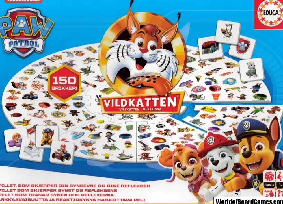 Vildkatten: Paw Patrol (150 bilder)