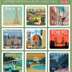 Vintage Posters Mindfulness Game