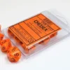 Vortex - Orange/Black - d10, 10 st