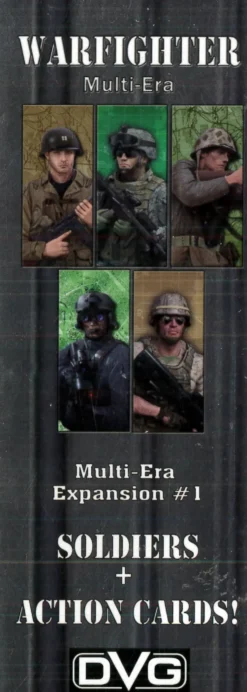 Warfighter Multi-Era Exp 1 Soldiers and Action Card Double Deck (Exp.)