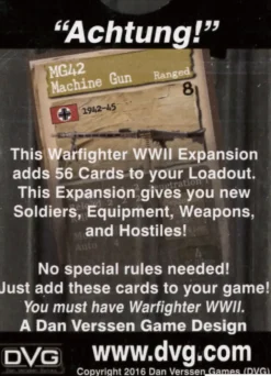 Warfighter: WWII Expansion #3 - Germany! #1 (Exp.)