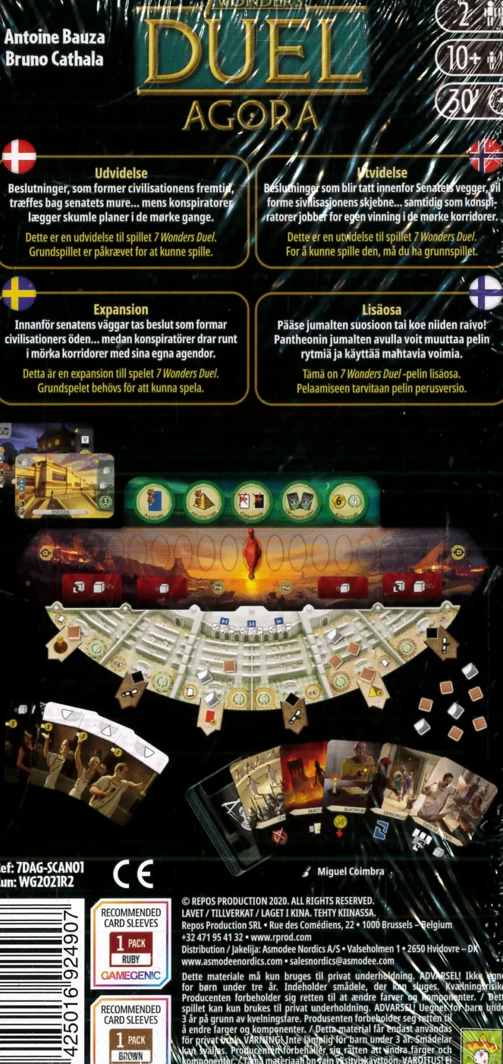 7 Wonders: Duel - Agora (Exp.) (SVE)