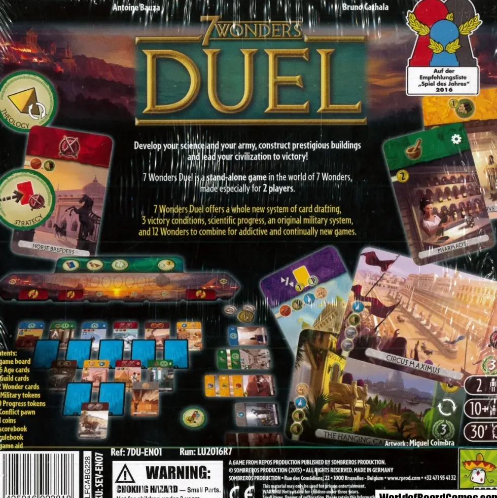 7 Wonders: Duel (ENG)