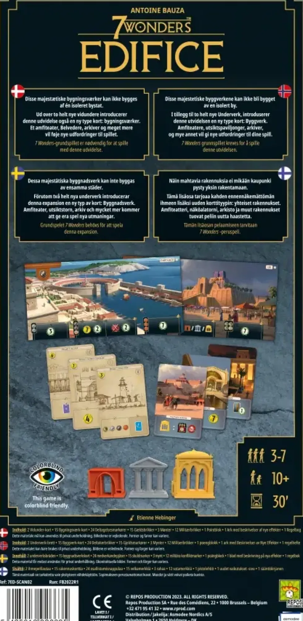 7 Wonders: Edifice (SVE) (Exp.)