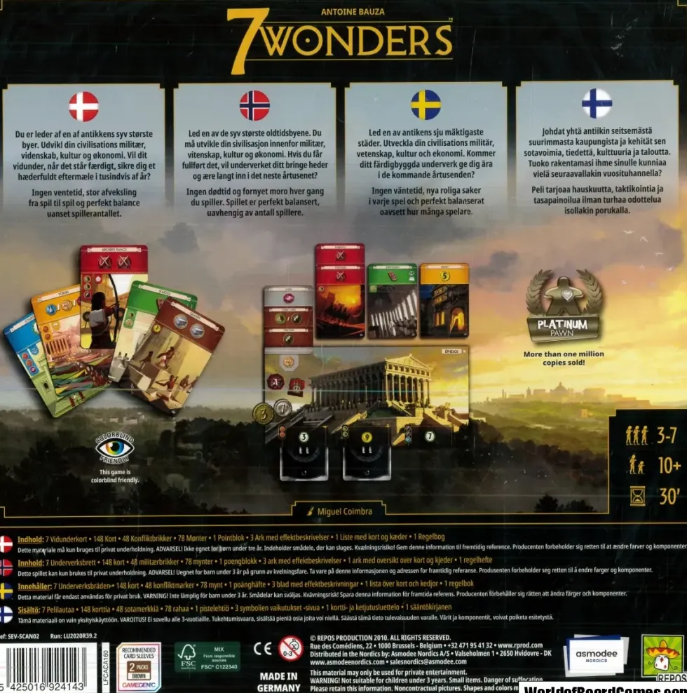 7 Wonders (Second Edition) (SVE)