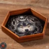 Wooden Dice Tray: Anne Stokes - Night Forest