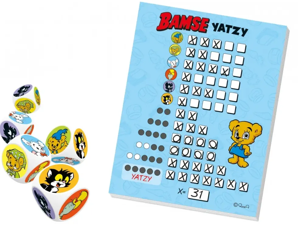 Yatzy: Bamse (Kärnan)