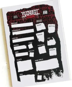 Yggdrasil Burns Character Sheet Pads (RPG) (Exp.)