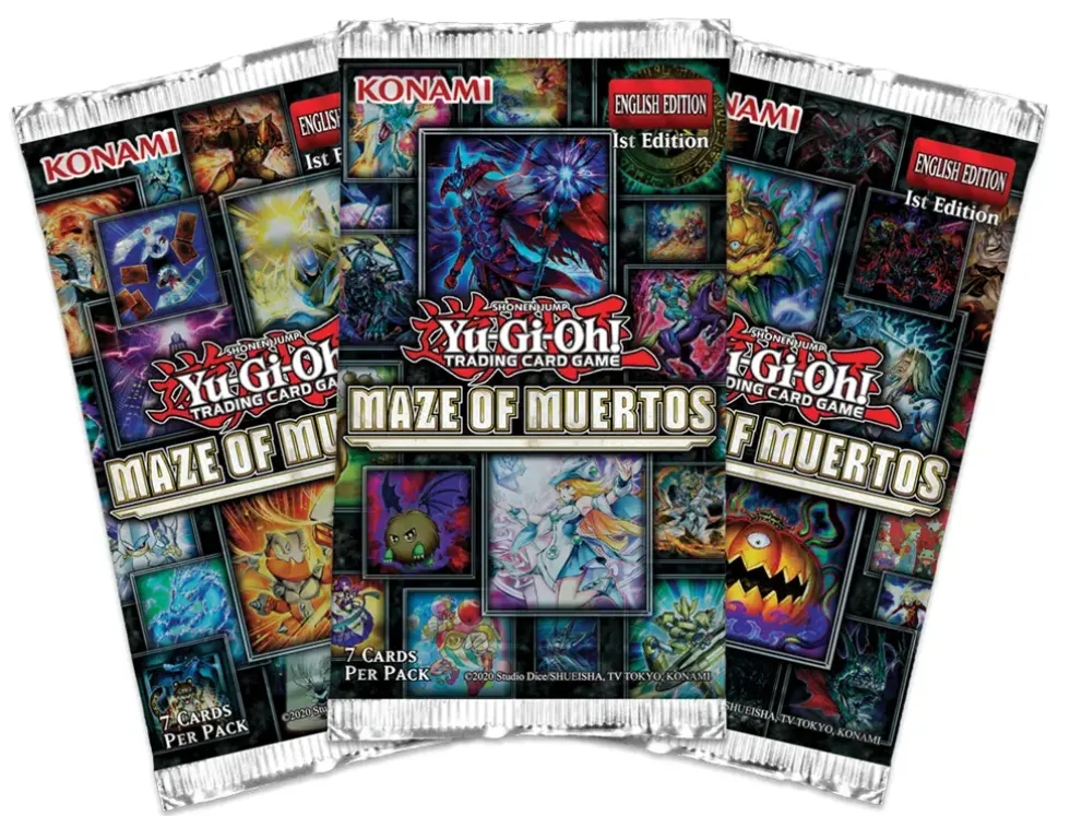 YGO - Maze Of Muertos Booster (7 Kort)