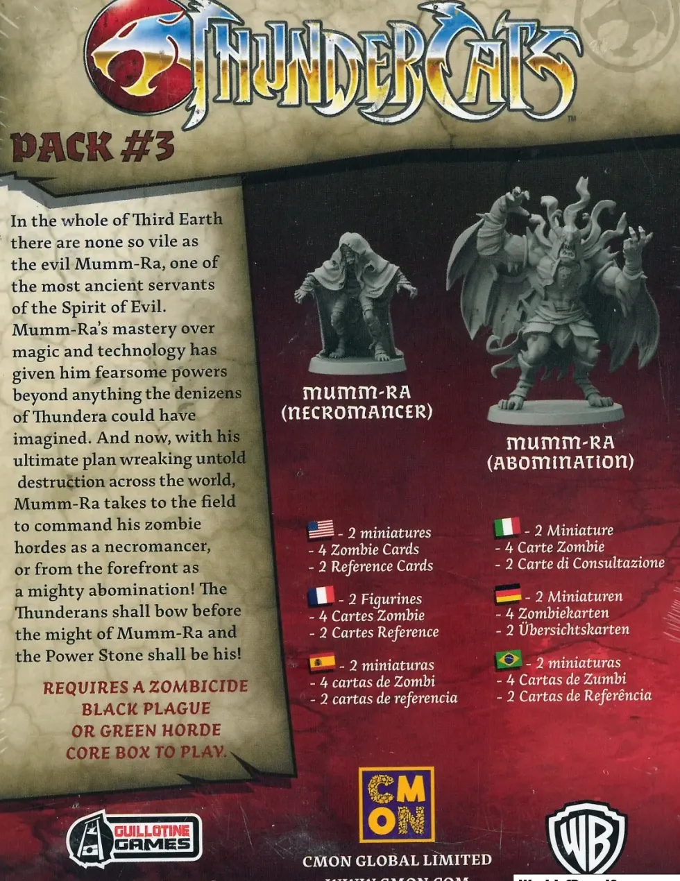 Zombicide: Thundercats Pack #3 (Exp.)